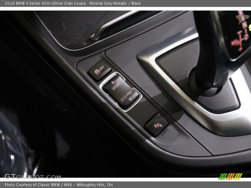 Mineral Grey Metallic / Black 2019 BMW 4 Series 430i xDrive Gran Coupe