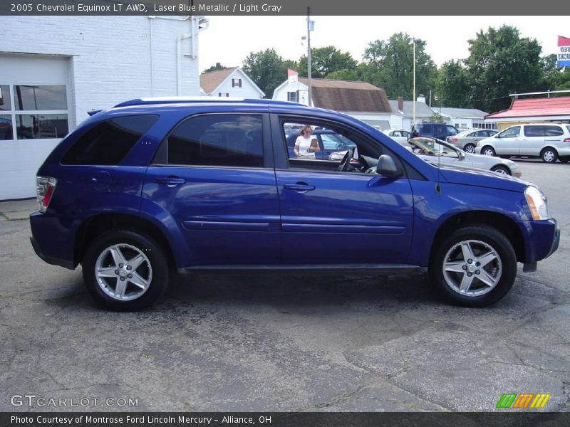 Laser Blue Metallic / Light Gray 2005 Chevrolet Equinox LT AWD