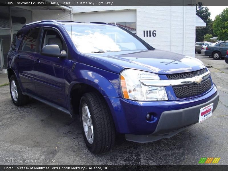 Laser Blue Metallic / Light Gray 2005 Chevrolet Equinox LT AWD