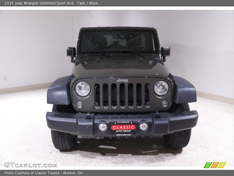 Tank / Black 2015 Jeep Wrangler Unlimited Sport 4x4