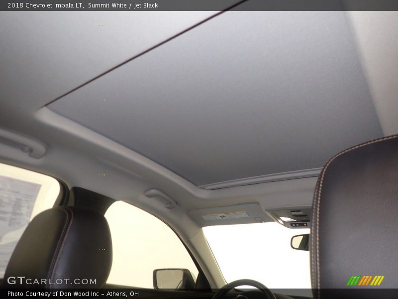 Summit White / Jet Black 2018 Chevrolet Impala LT