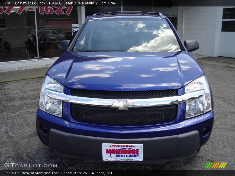Laser Blue Metallic / Light Gray 2005 Chevrolet Equinox LT AWD