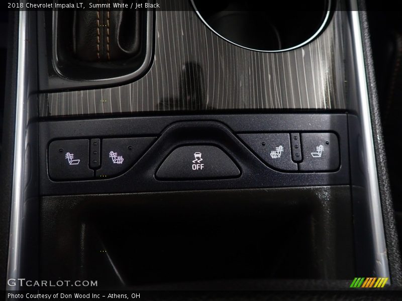 Summit White / Jet Black 2018 Chevrolet Impala LT