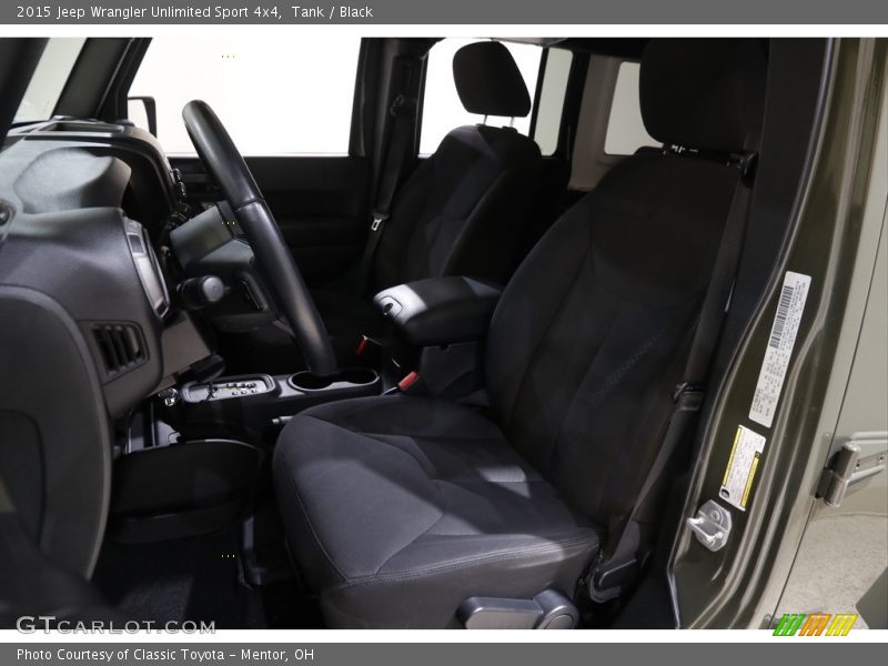 Tank / Black 2015 Jeep Wrangler Unlimited Sport 4x4