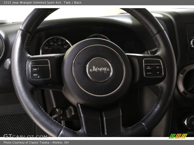 Tank / Black 2015 Jeep Wrangler Unlimited Sport 4x4