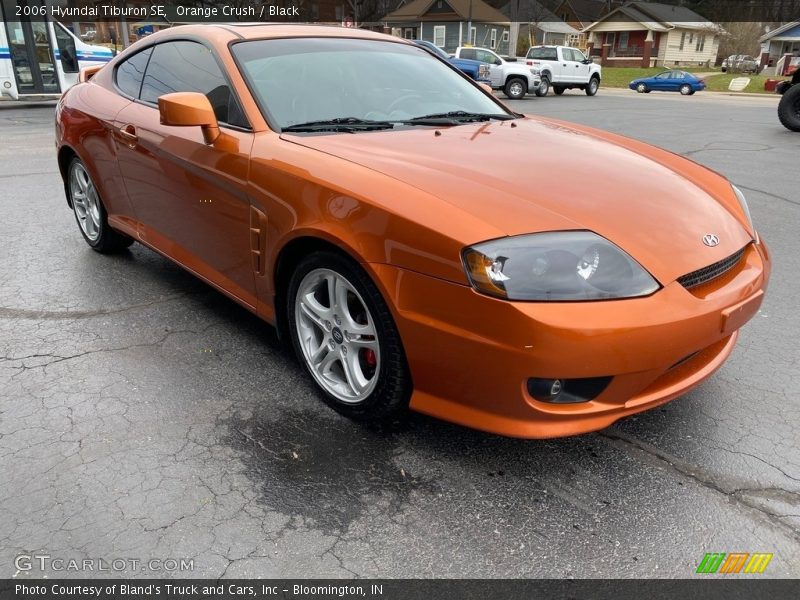 Orange Crush / Black 2006 Hyundai Tiburon SE