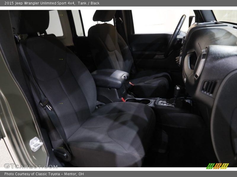 Tank / Black 2015 Jeep Wrangler Unlimited Sport 4x4