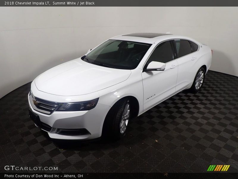 Summit White / Jet Black 2018 Chevrolet Impala LT