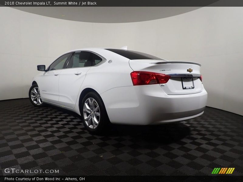 Summit White / Jet Black 2018 Chevrolet Impala LT