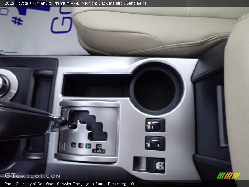 Midnight Black metallic / Sand Beige 2019 Toyota 4Runner SR5 Premium 4x4
