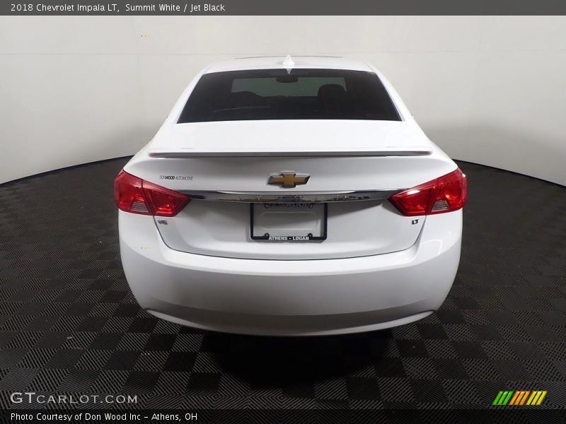 Summit White / Jet Black 2018 Chevrolet Impala LT