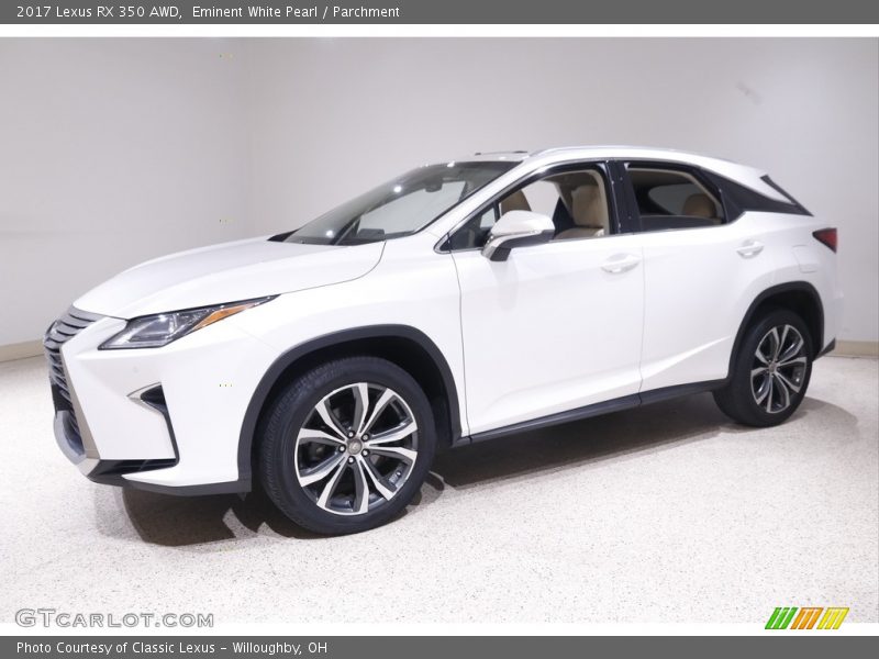 Eminent White Pearl / Parchment 2017 Lexus RX 350 AWD