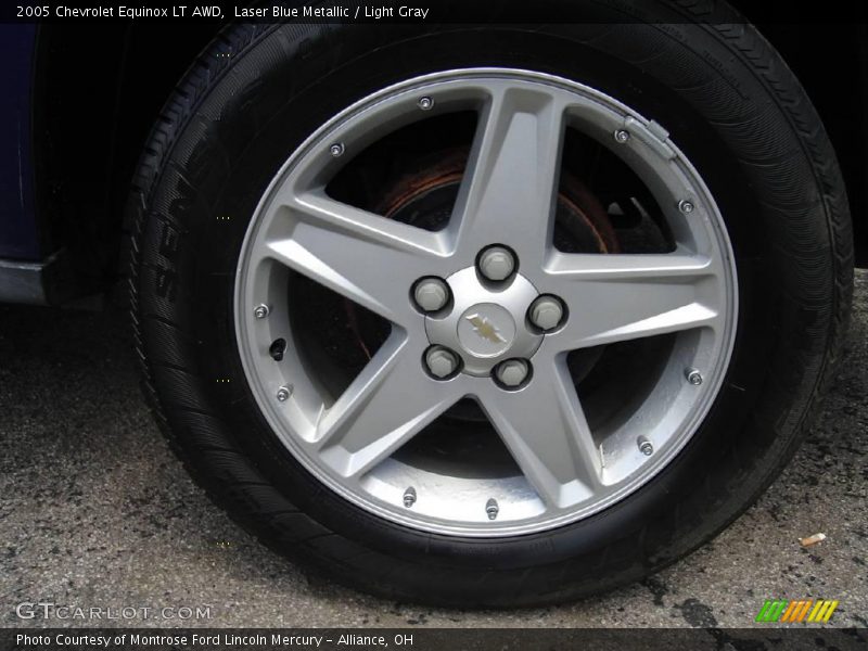 Laser Blue Metallic / Light Gray 2005 Chevrolet Equinox LT AWD