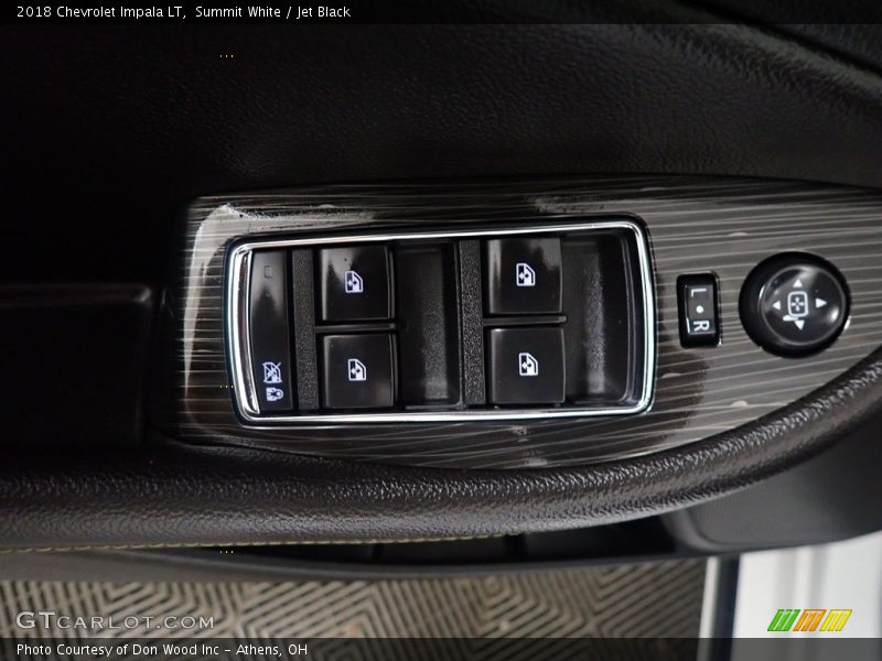 Summit White / Jet Black 2018 Chevrolet Impala LT