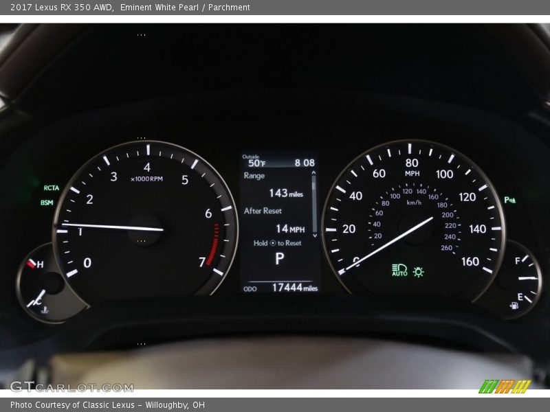Eminent White Pearl / Parchment 2017 Lexus RX 350 AWD