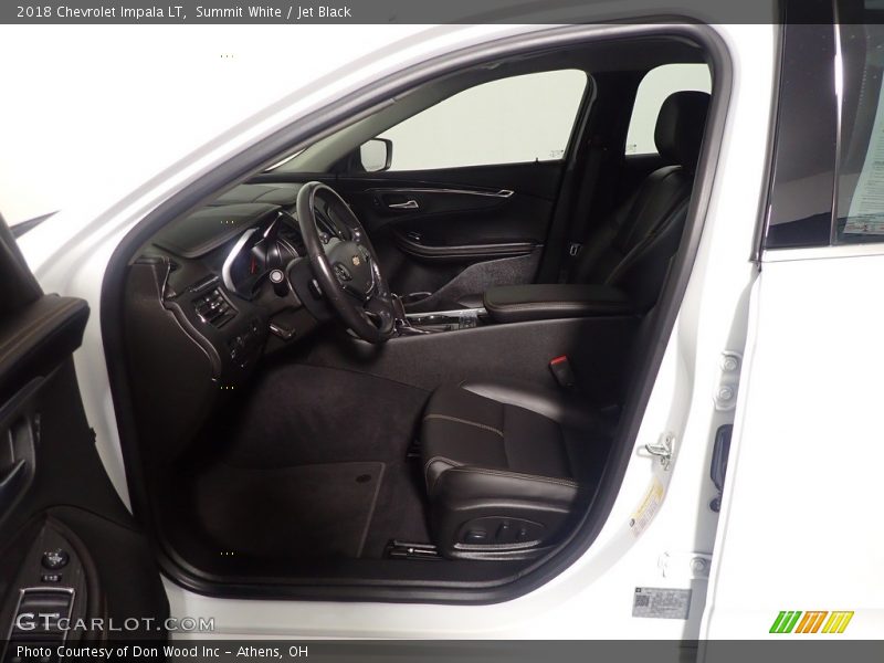 Summit White / Jet Black 2018 Chevrolet Impala LT