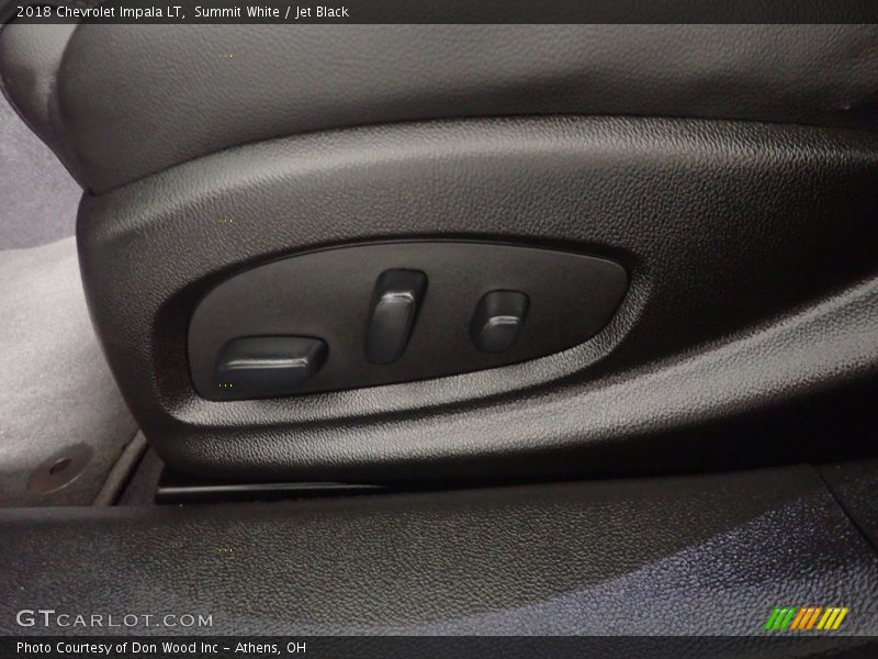 Summit White / Jet Black 2018 Chevrolet Impala LT