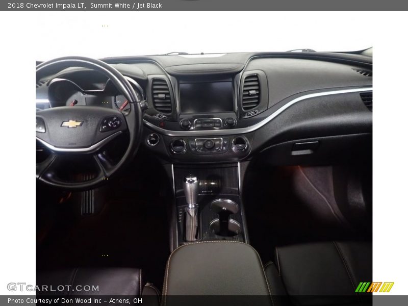 Summit White / Jet Black 2018 Chevrolet Impala LT
