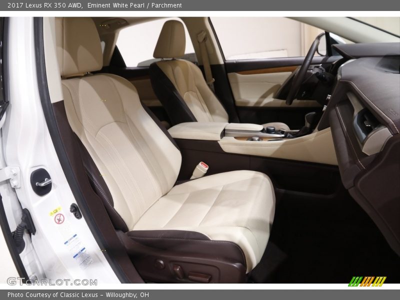 Eminent White Pearl / Parchment 2017 Lexus RX 350 AWD