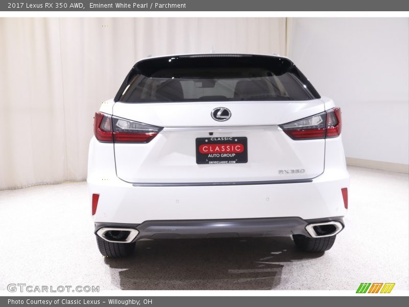 Eminent White Pearl / Parchment 2017 Lexus RX 350 AWD