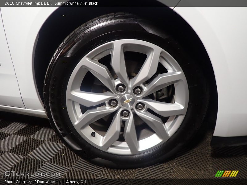 Summit White / Jet Black 2018 Chevrolet Impala LT