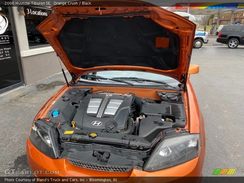 Orange Crush / Black 2006 Hyundai Tiburon SE