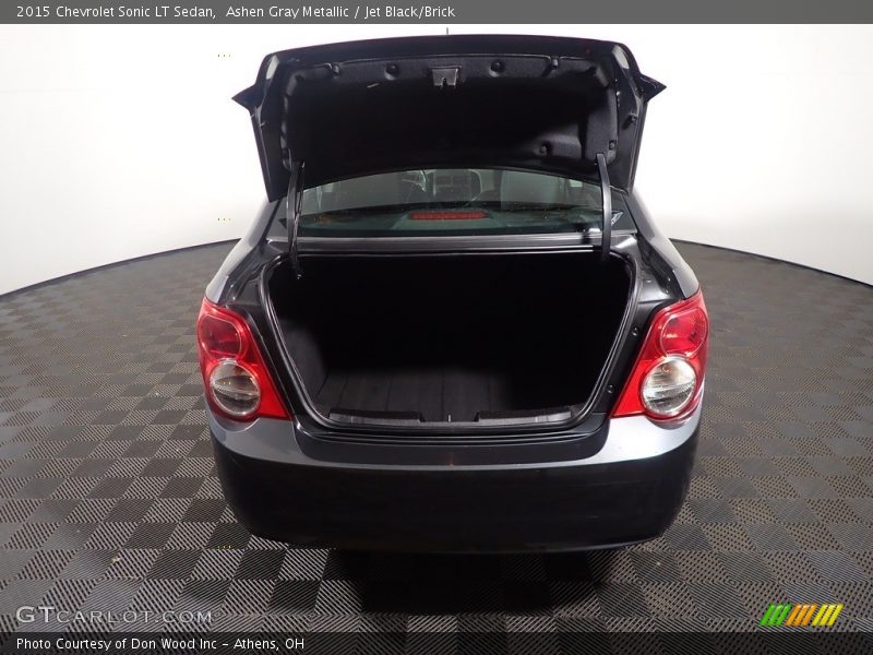 Ashen Gray Metallic / Jet Black/Brick 2015 Chevrolet Sonic LT Sedan