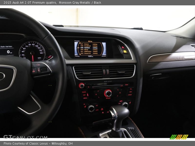 Monsoon Gray Metallic / Black 2015 Audi A4 2.0T Premium quattro