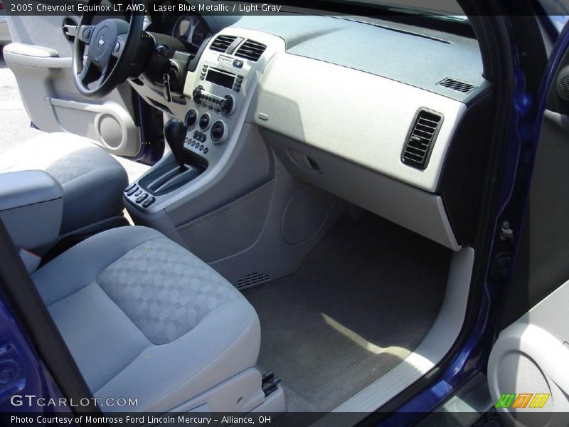 Laser Blue Metallic / Light Gray 2005 Chevrolet Equinox LT AWD