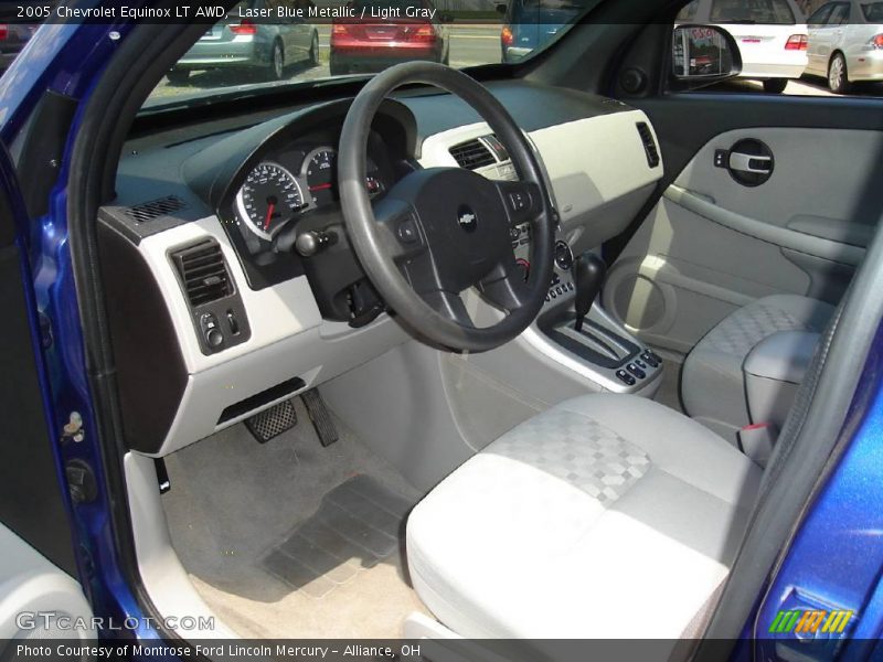 Laser Blue Metallic / Light Gray 2005 Chevrolet Equinox LT AWD