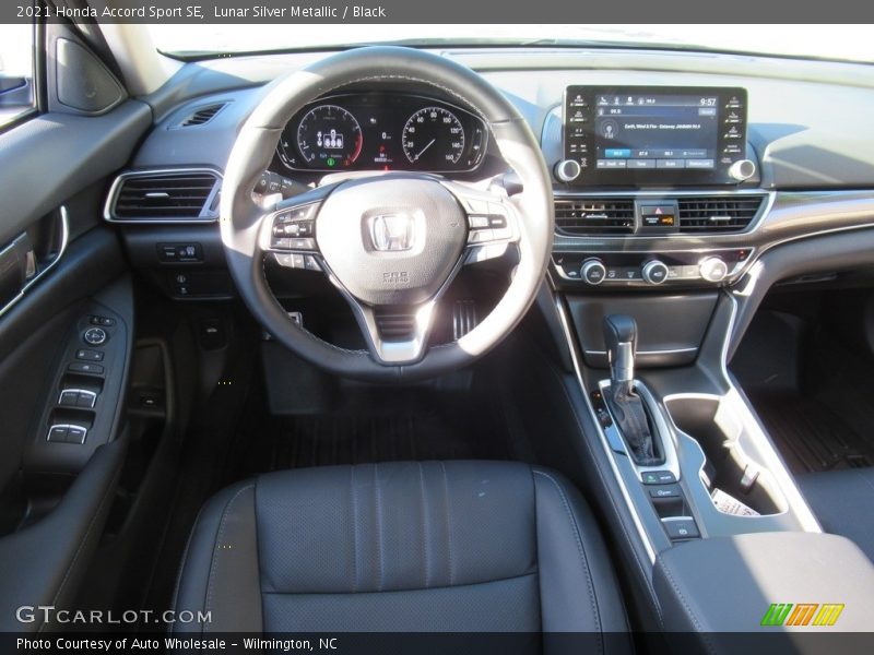 Lunar Silver Metallic / Black 2021 Honda Accord Sport SE