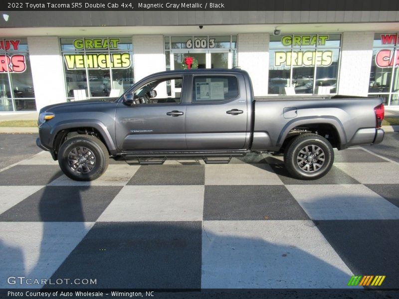 Magnetic Gray Metallic / Black 2022 Toyota Tacoma SR5 Double Cab 4x4