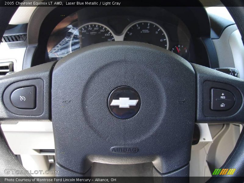 Laser Blue Metallic / Light Gray 2005 Chevrolet Equinox LT AWD