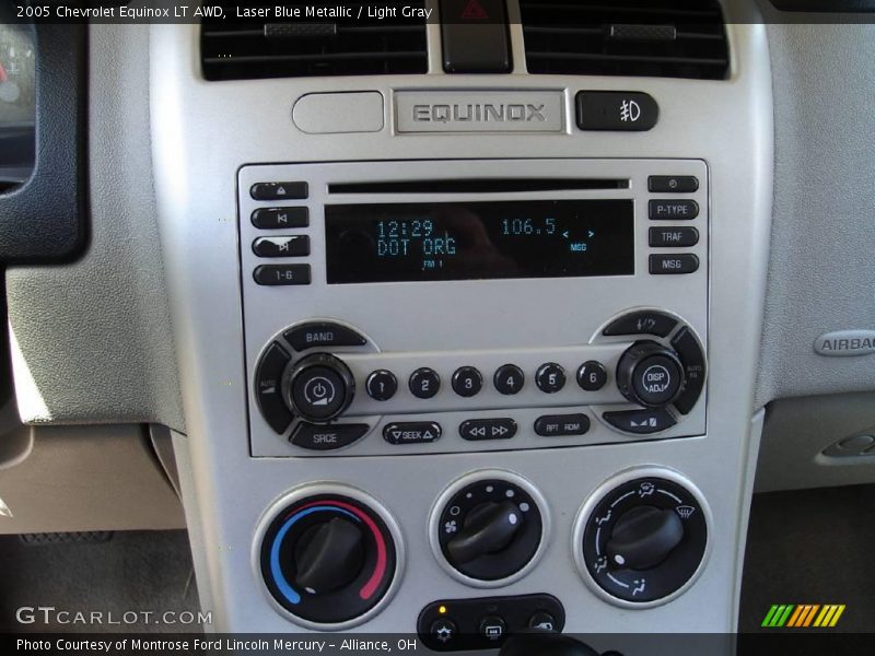 Laser Blue Metallic / Light Gray 2005 Chevrolet Equinox LT AWD