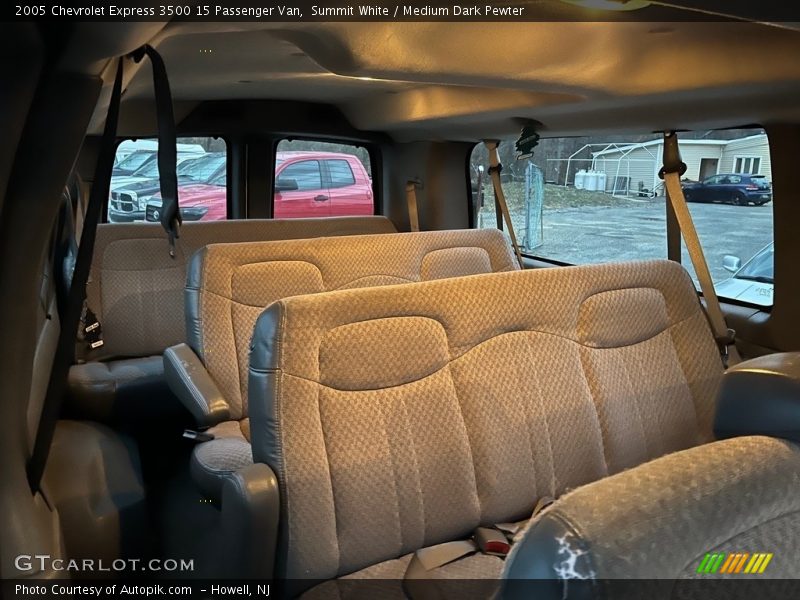 Summit White / Medium Dark Pewter 2005 Chevrolet Express 3500 15 Passenger Van