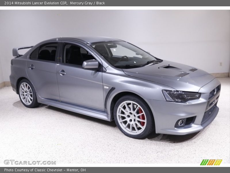  2014 Lancer Evolution GSR Mercury Gray