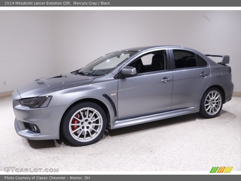 Front 3/4 View of 2014 Lancer Evolution GSR