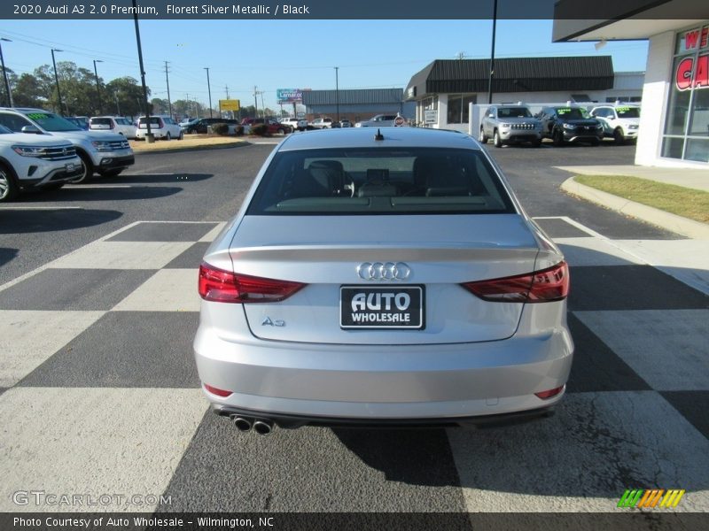 Florett Silver Metallic / Black 2020 Audi A3 2.0 Premium