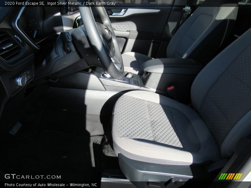 Ingot Silver Metallic / Dark Earth Gray 2020 Ford Escape SE