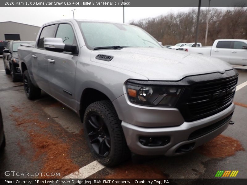 Billet Silver Metallic / Black 2020 Ram 1500 Lone Star Crew Cab 4x4