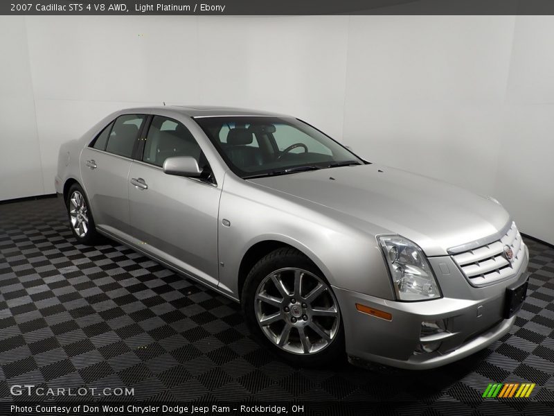 Light Platinum / Ebony 2007 Cadillac STS 4 V8 AWD