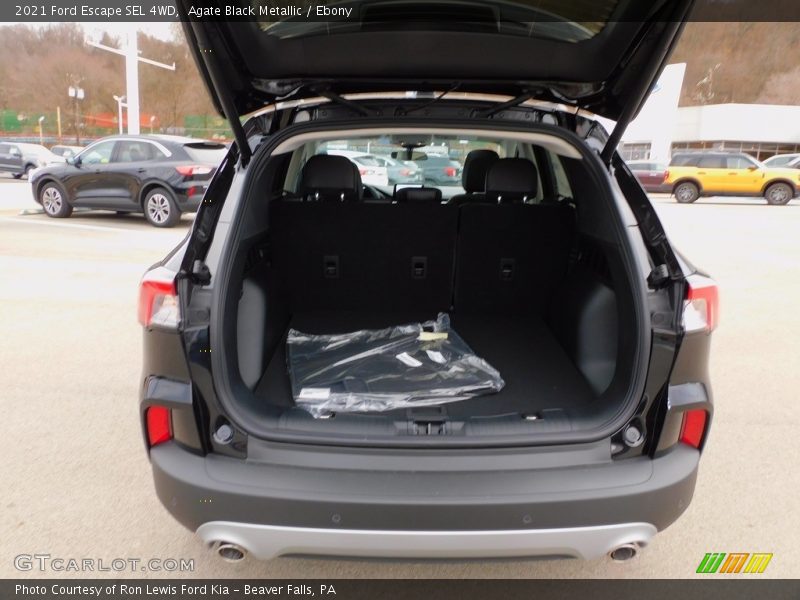 Agate Black Metallic / Ebony 2021 Ford Escape SEL 4WD