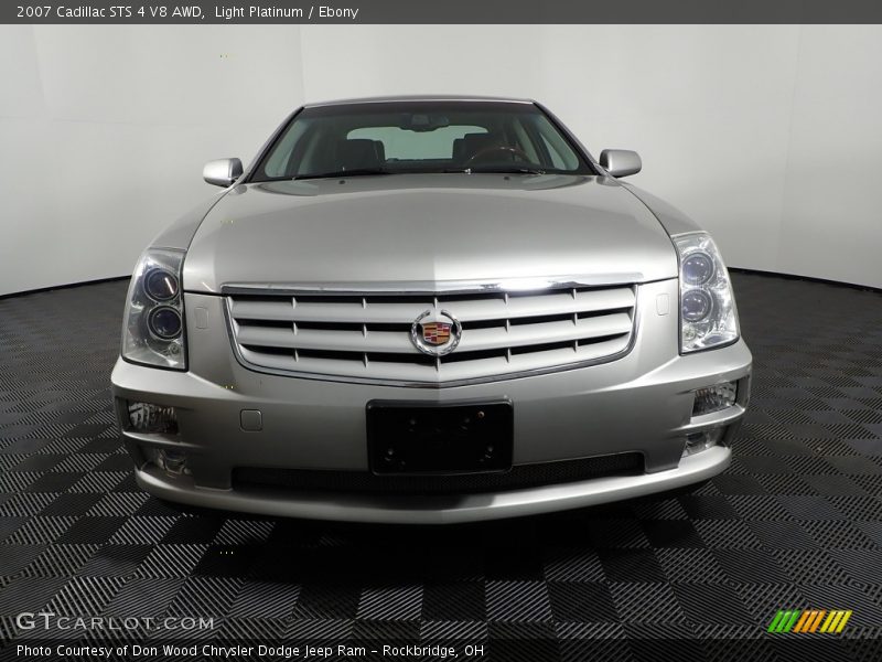 Light Platinum / Ebony 2007 Cadillac STS 4 V8 AWD