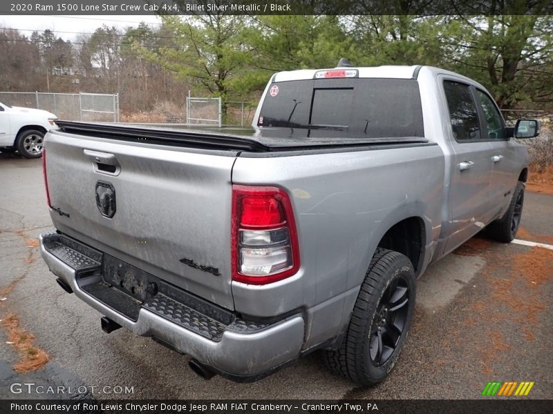 Billet Silver Metallic / Black 2020 Ram 1500 Lone Star Crew Cab 4x4