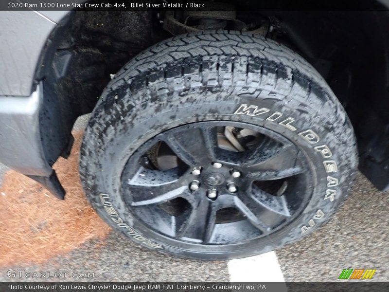 Billet Silver Metallic / Black 2020 Ram 1500 Lone Star Crew Cab 4x4