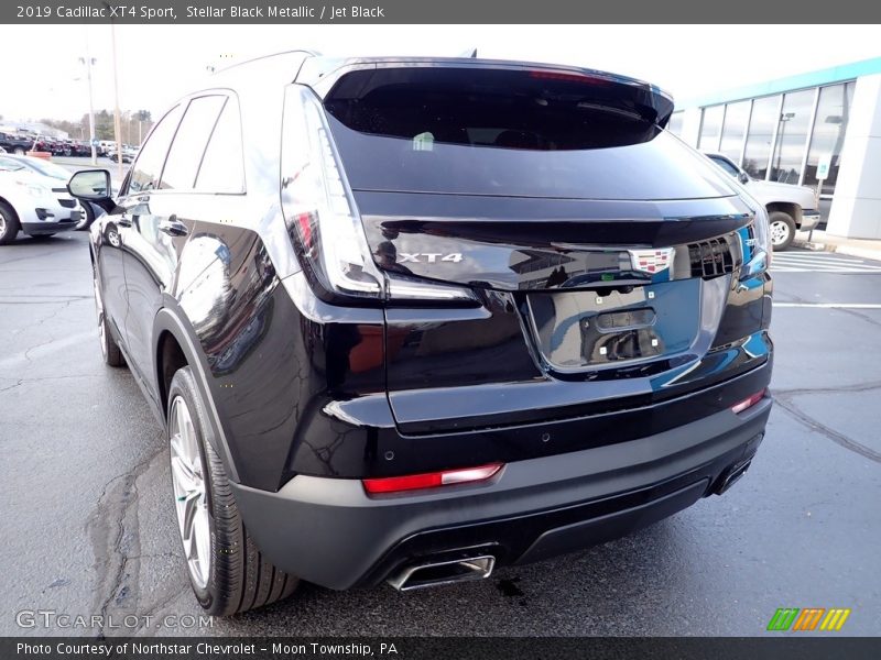 Stellar Black Metallic / Jet Black 2019 Cadillac XT4 Sport