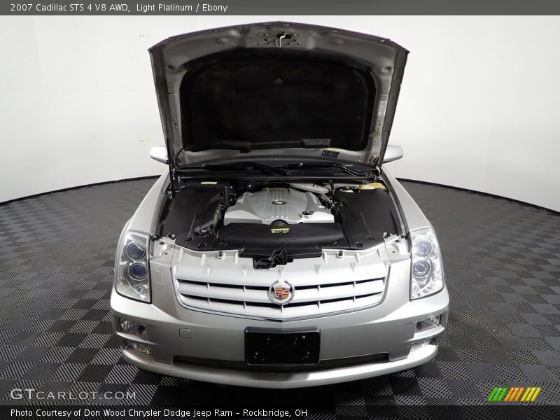 Light Platinum / Ebony 2007 Cadillac STS 4 V8 AWD