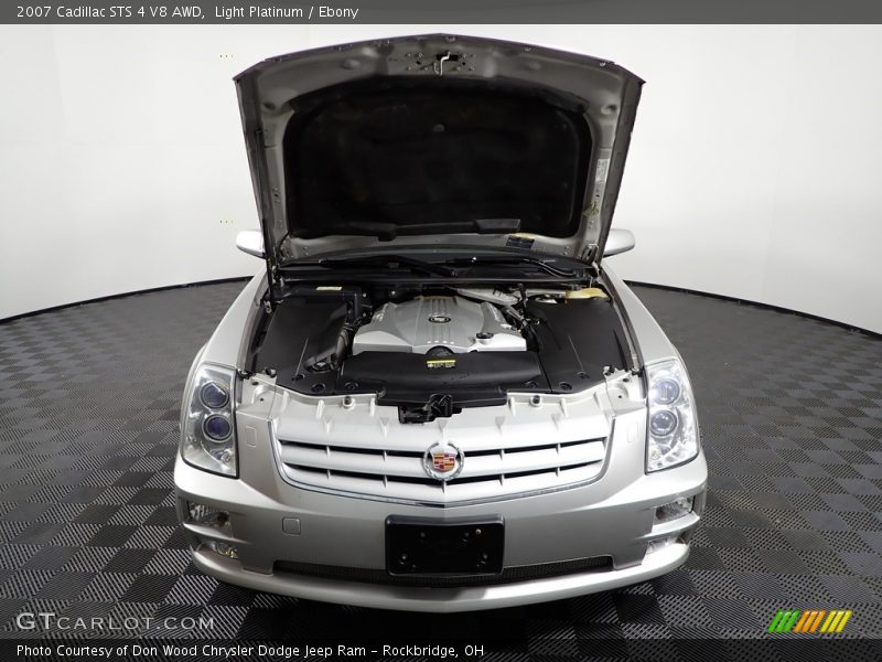 Light Platinum / Ebony 2007 Cadillac STS 4 V8 AWD