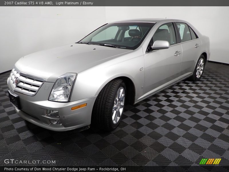 Light Platinum / Ebony 2007 Cadillac STS 4 V8 AWD