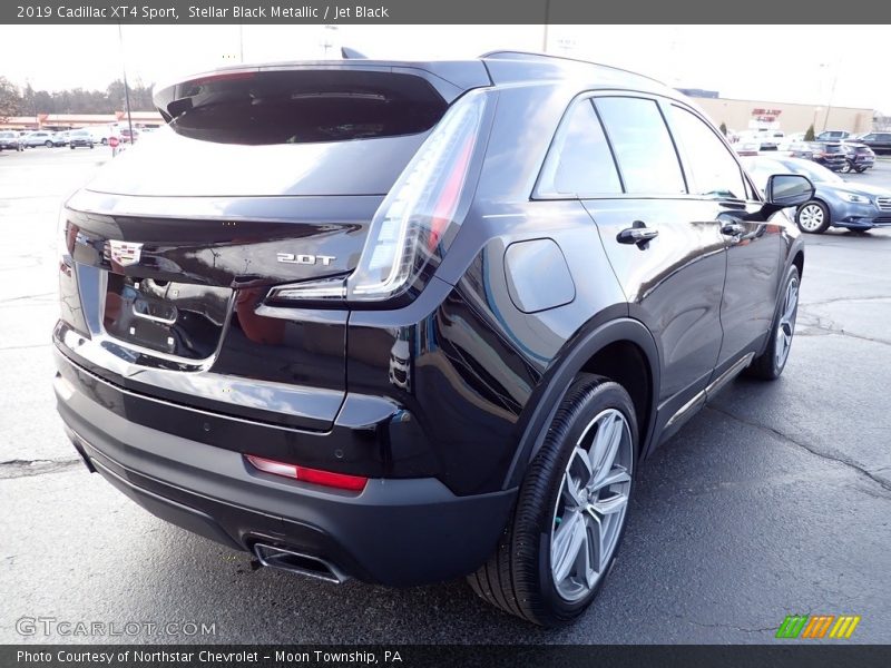Stellar Black Metallic / Jet Black 2019 Cadillac XT4 Sport